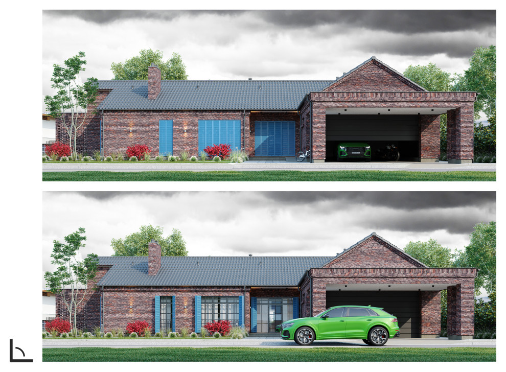 Одноэтажный дом в Москве 340 кв. метров