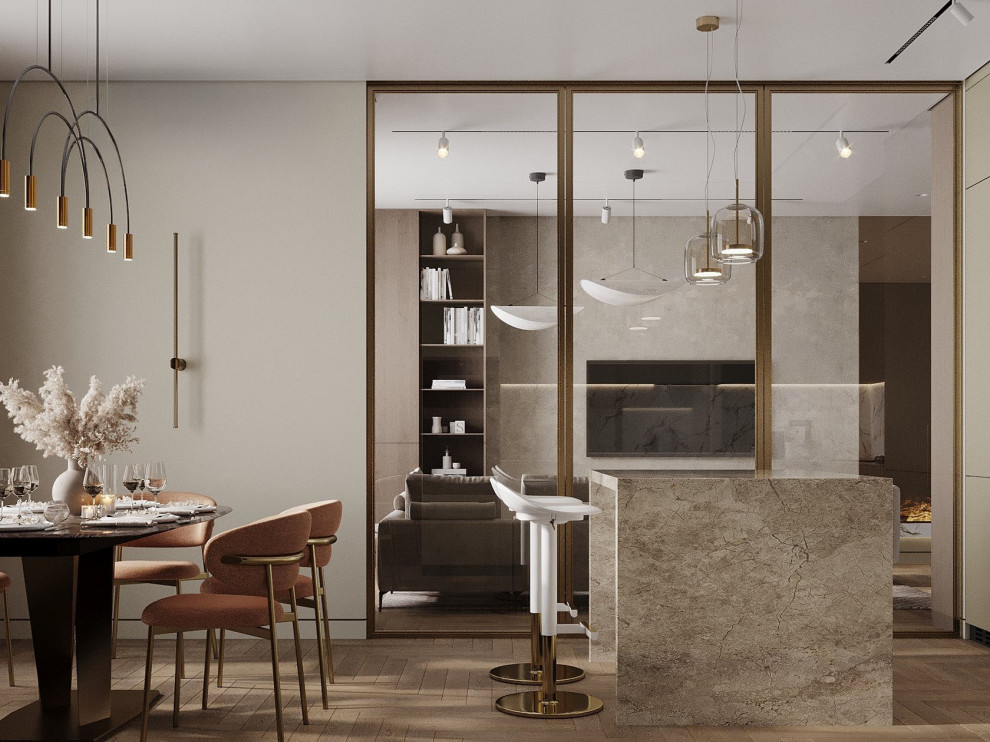 Дизайн интерьера квартиры в ЖК central avenue #PR-400