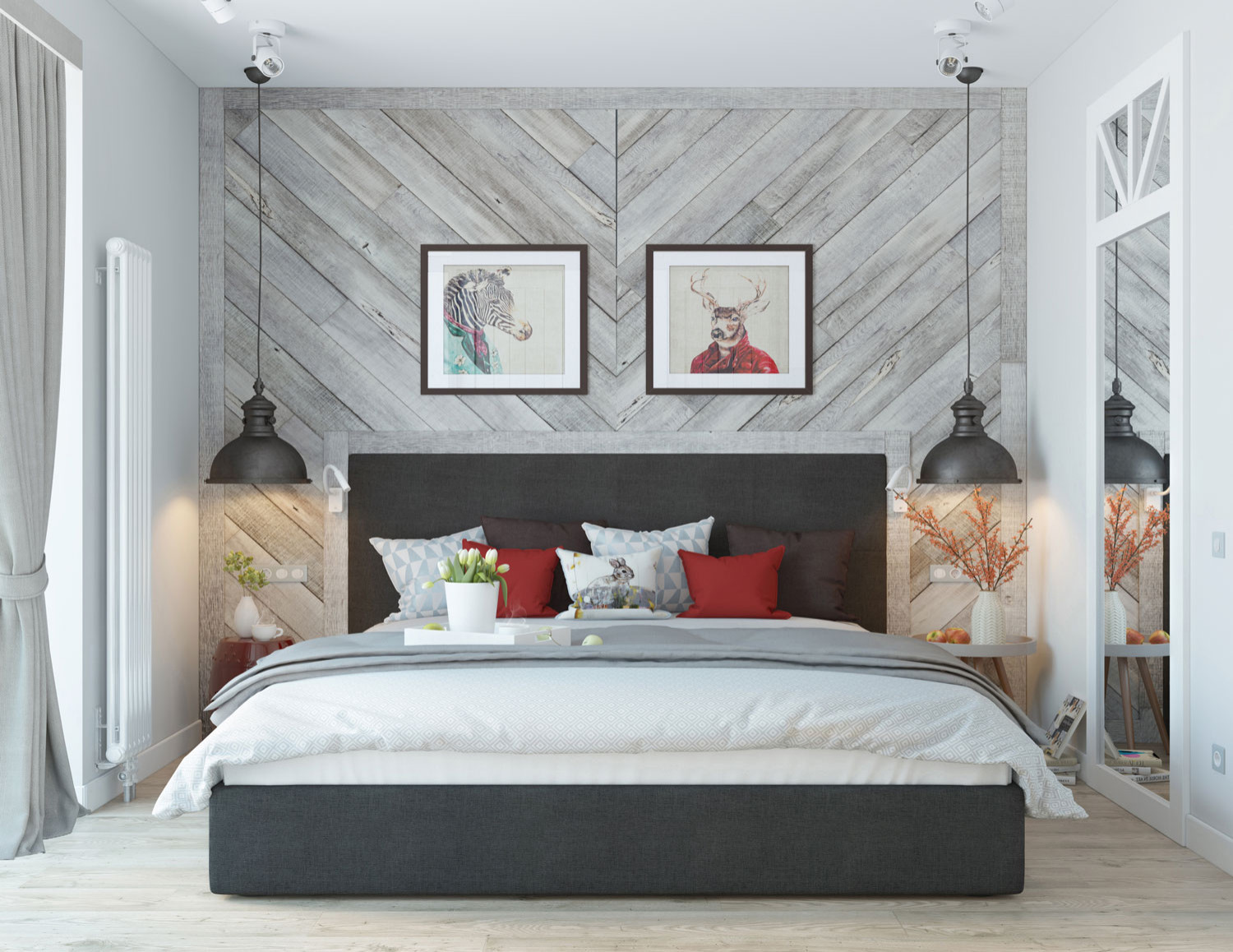 Дизайн спальни ЖК "Татьянин Парк"