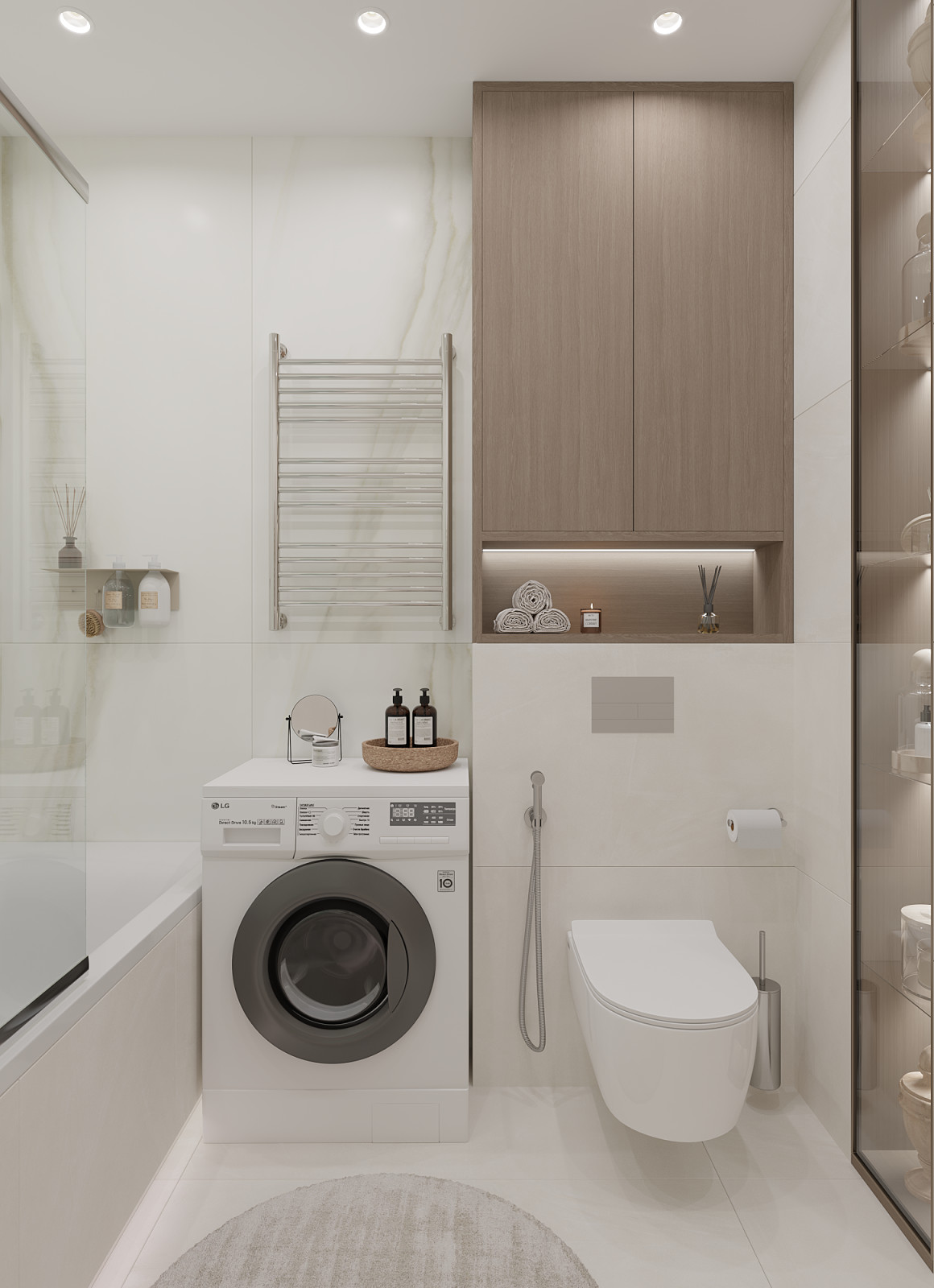 Санузел при мастер-спальне