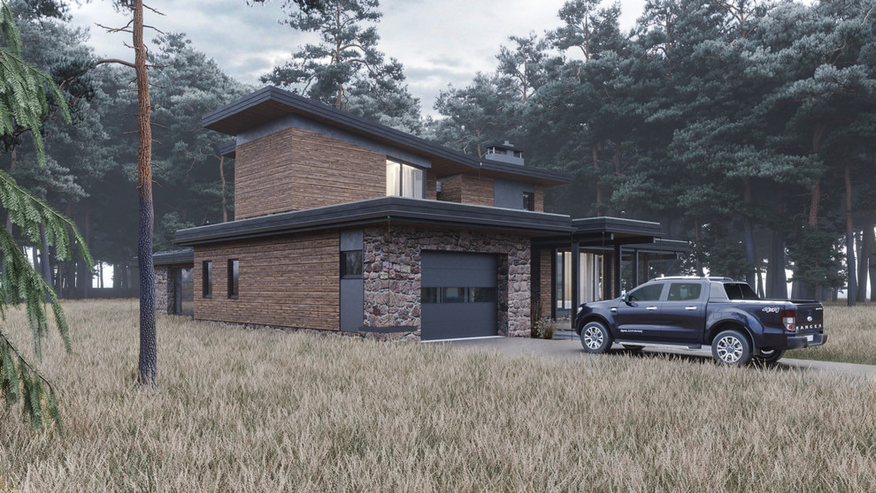 Проект виллы в Московской области