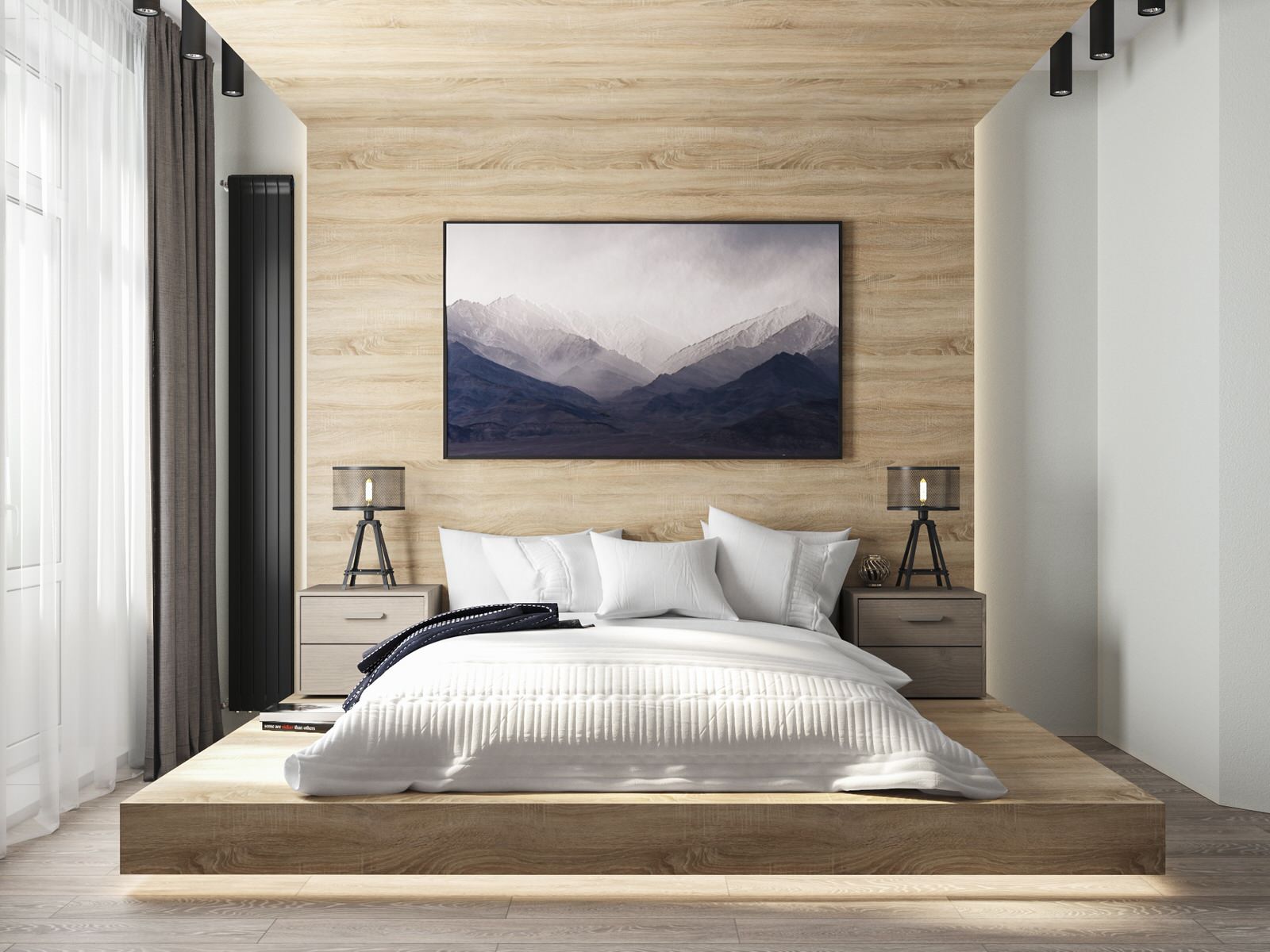 Дизайн-проект двухкомнатной квартиры, 55.22 м2