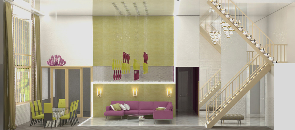 Обложка проекта: Дизайн проект коттеджа г.Сергиев посад