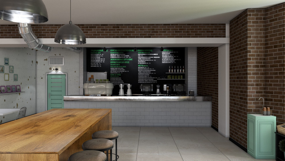 Обложка проекта: Визуализация кофейни