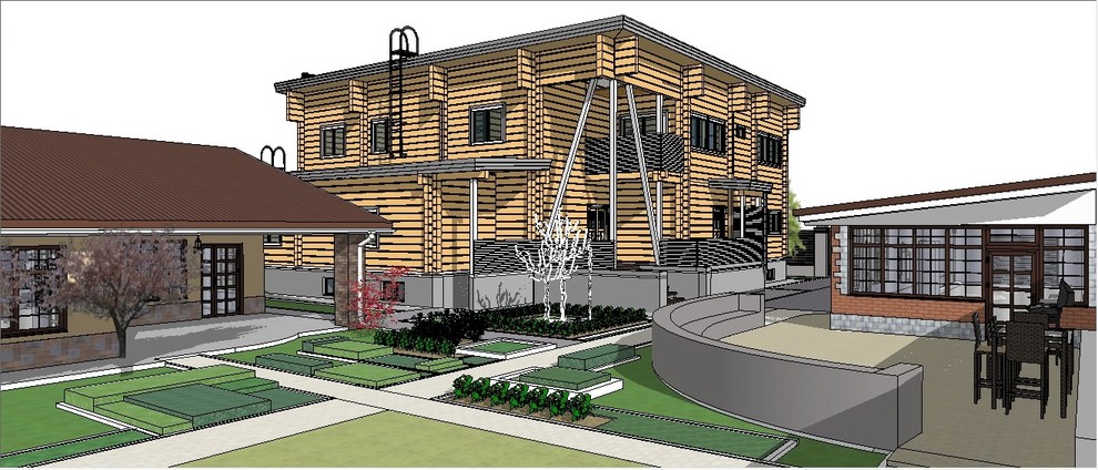 Деревянный дом