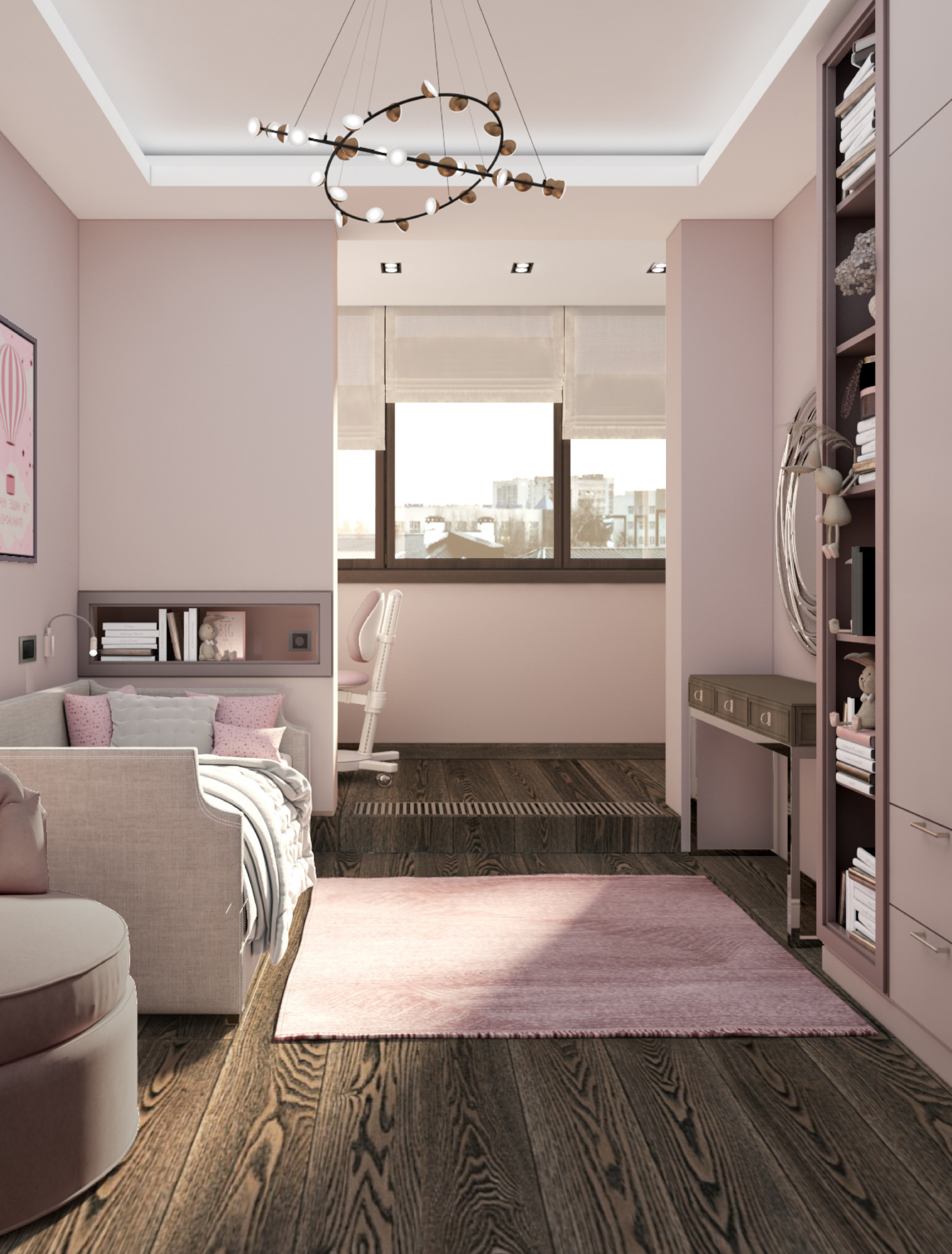 Поиск планировки: Семейная квартира хитрой формы [4 варианта]