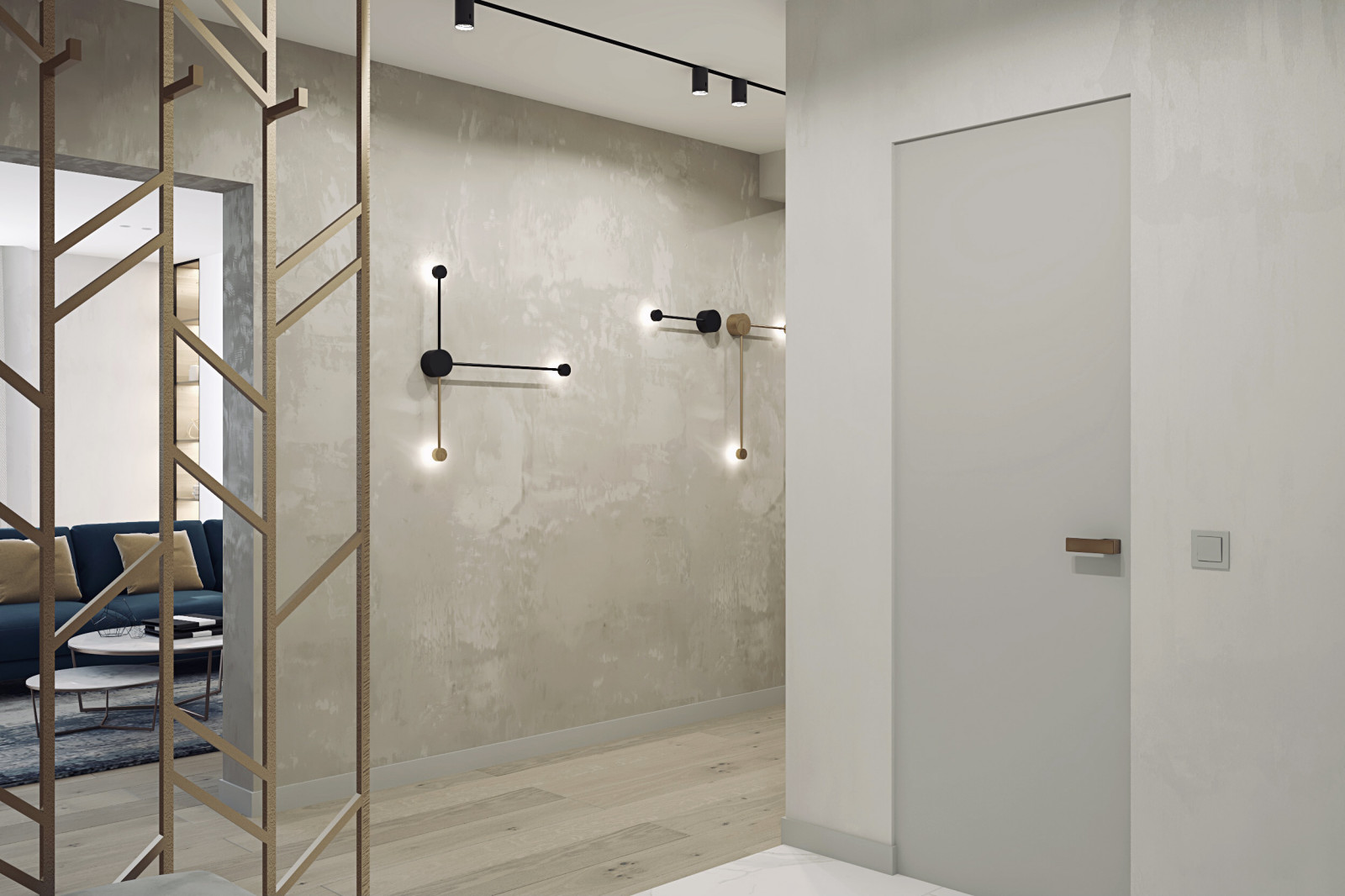 Гостиная-кухня