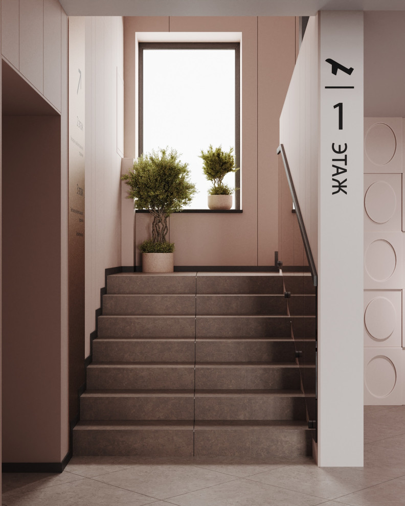 Медицинский центр "Аэрофлот". Лестница