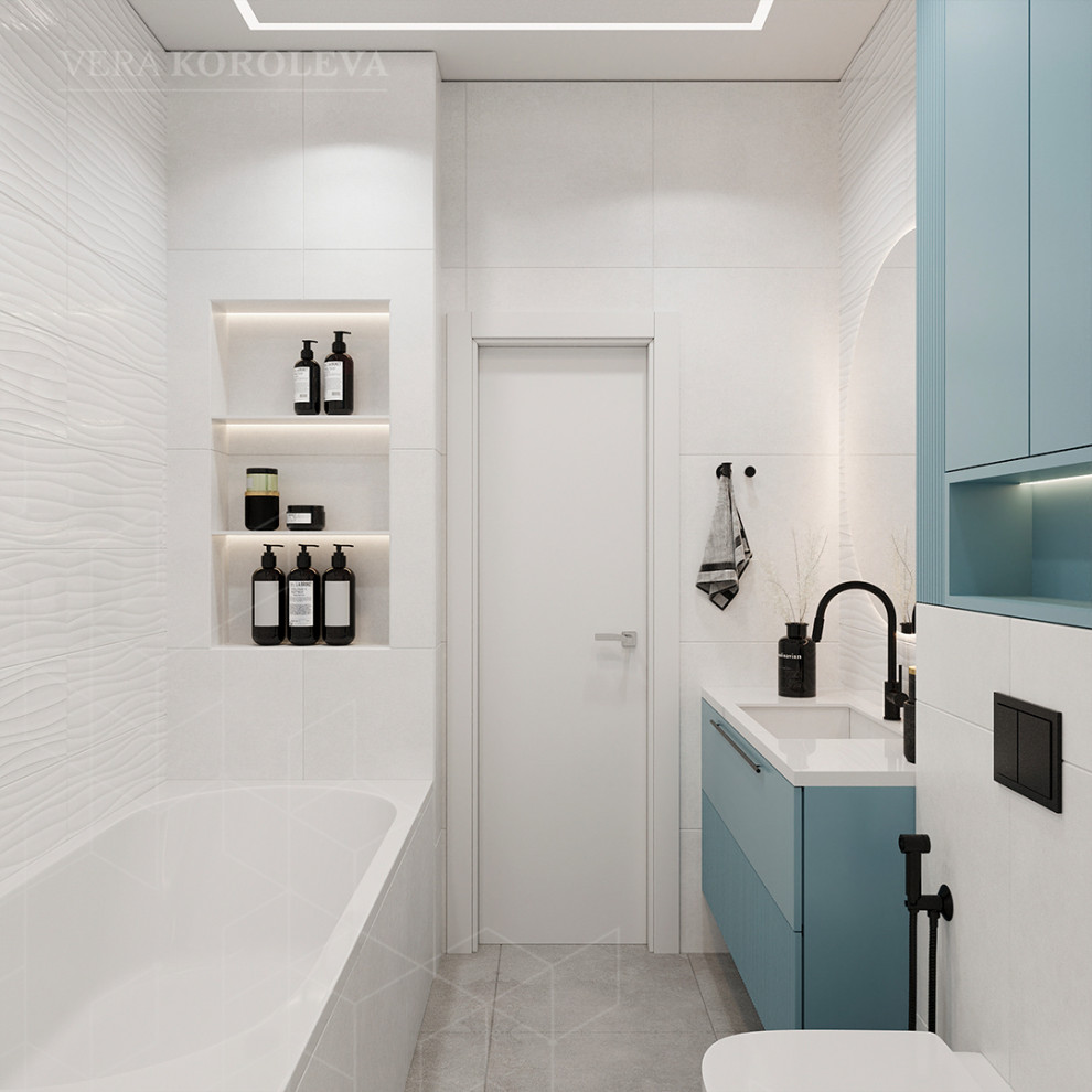 Дизайн-проект двухкомнатной квартиры в Москве в ЖК "Первый Московский"