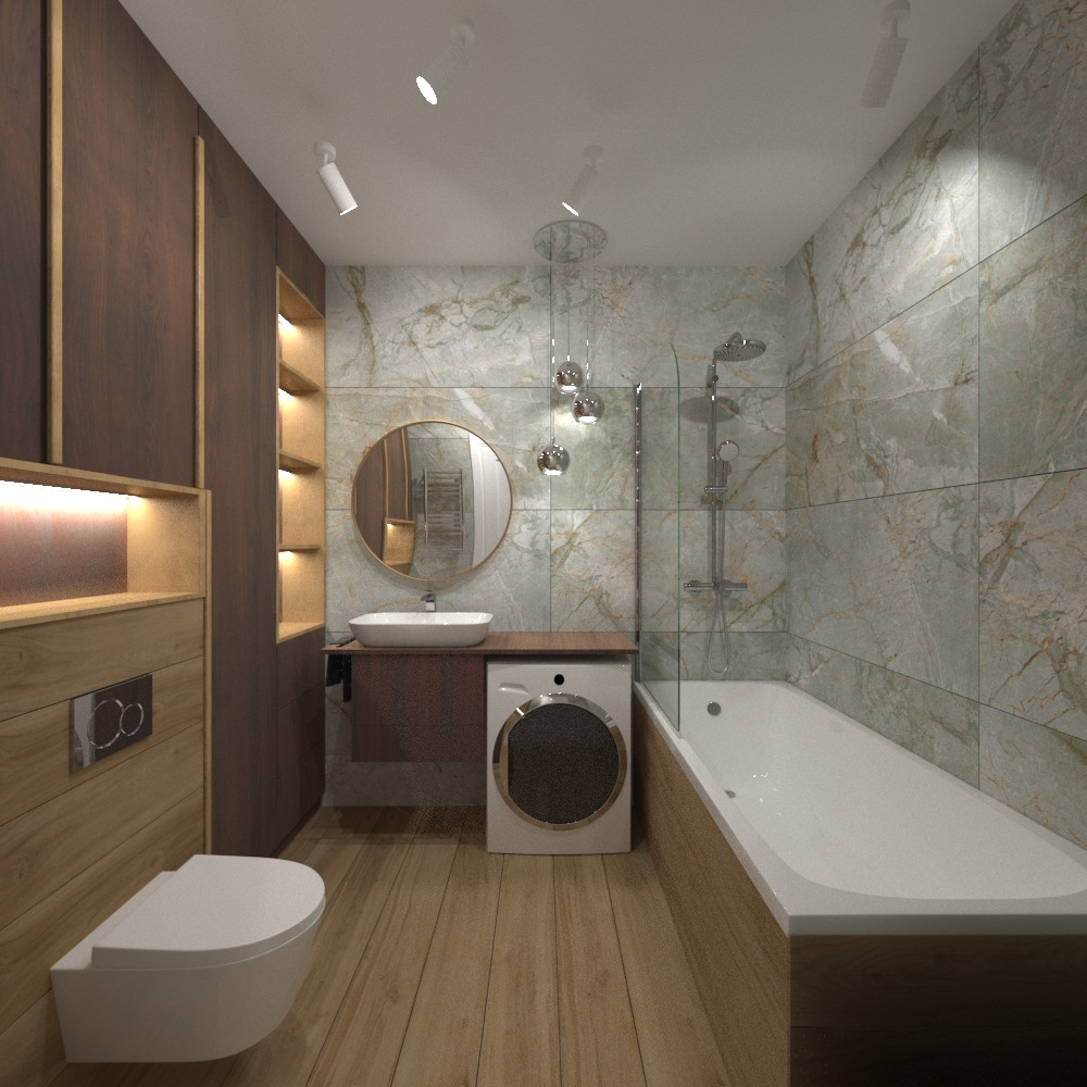 Ванные комнаты.