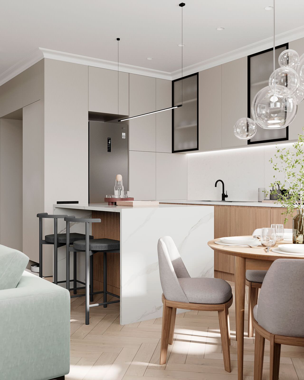 ЖК Сиреневый парк, 70 м2