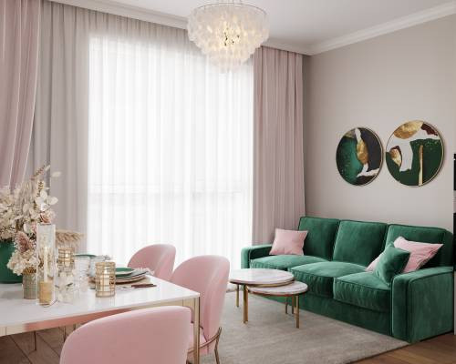 Обложка проекта: Проект студии в ЖК Хорошевский