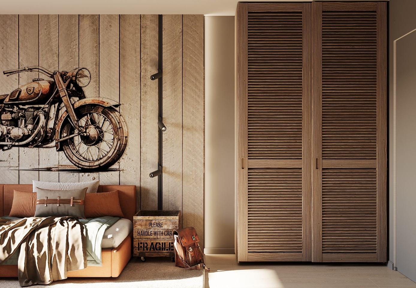 Детская для подростка в стиле Лофт