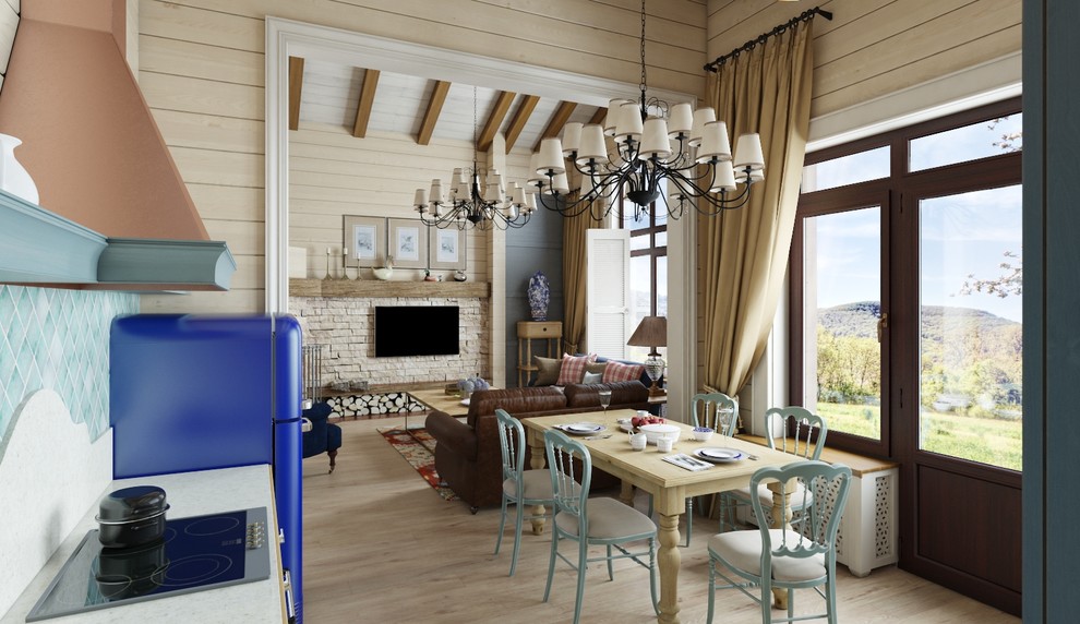 Деревянный дом. Английский кантри.