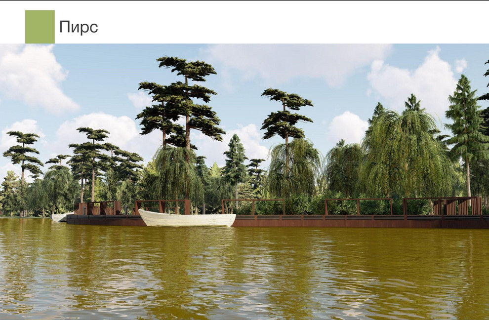 Эскизы проекта зоны отдыха