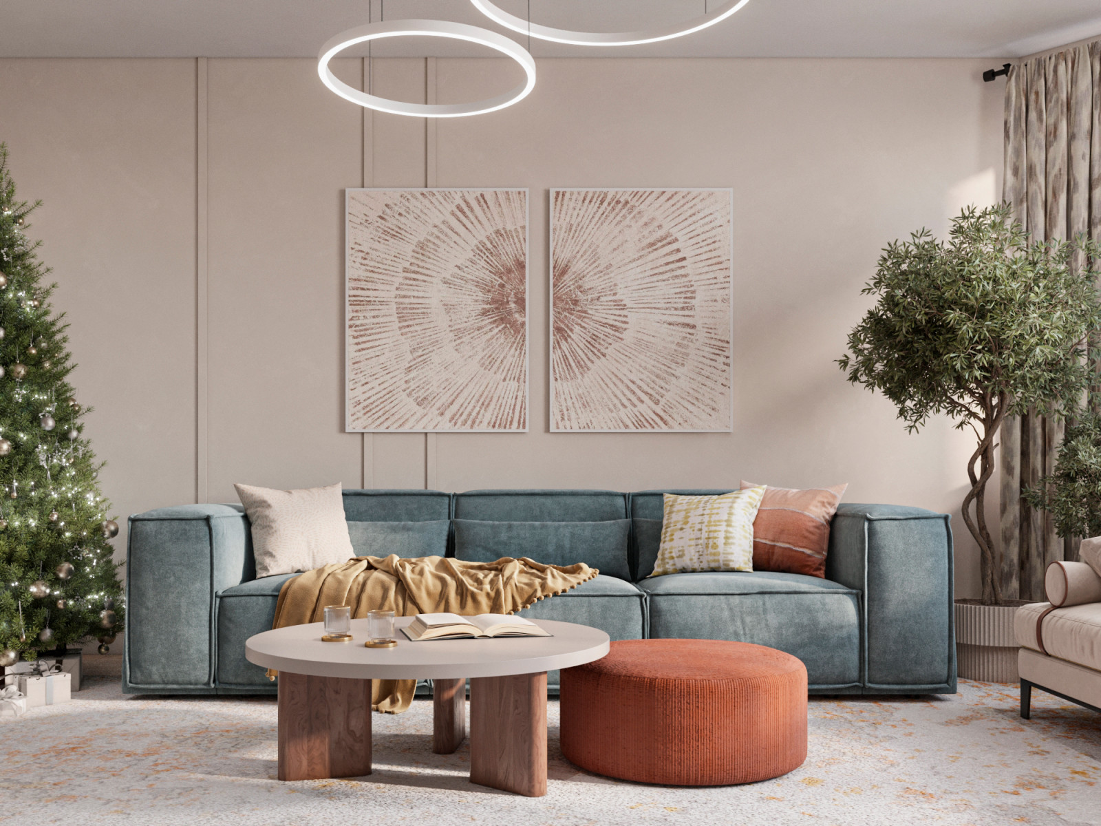 Обложка проекта: Просторная светлая квартира в г.Москва