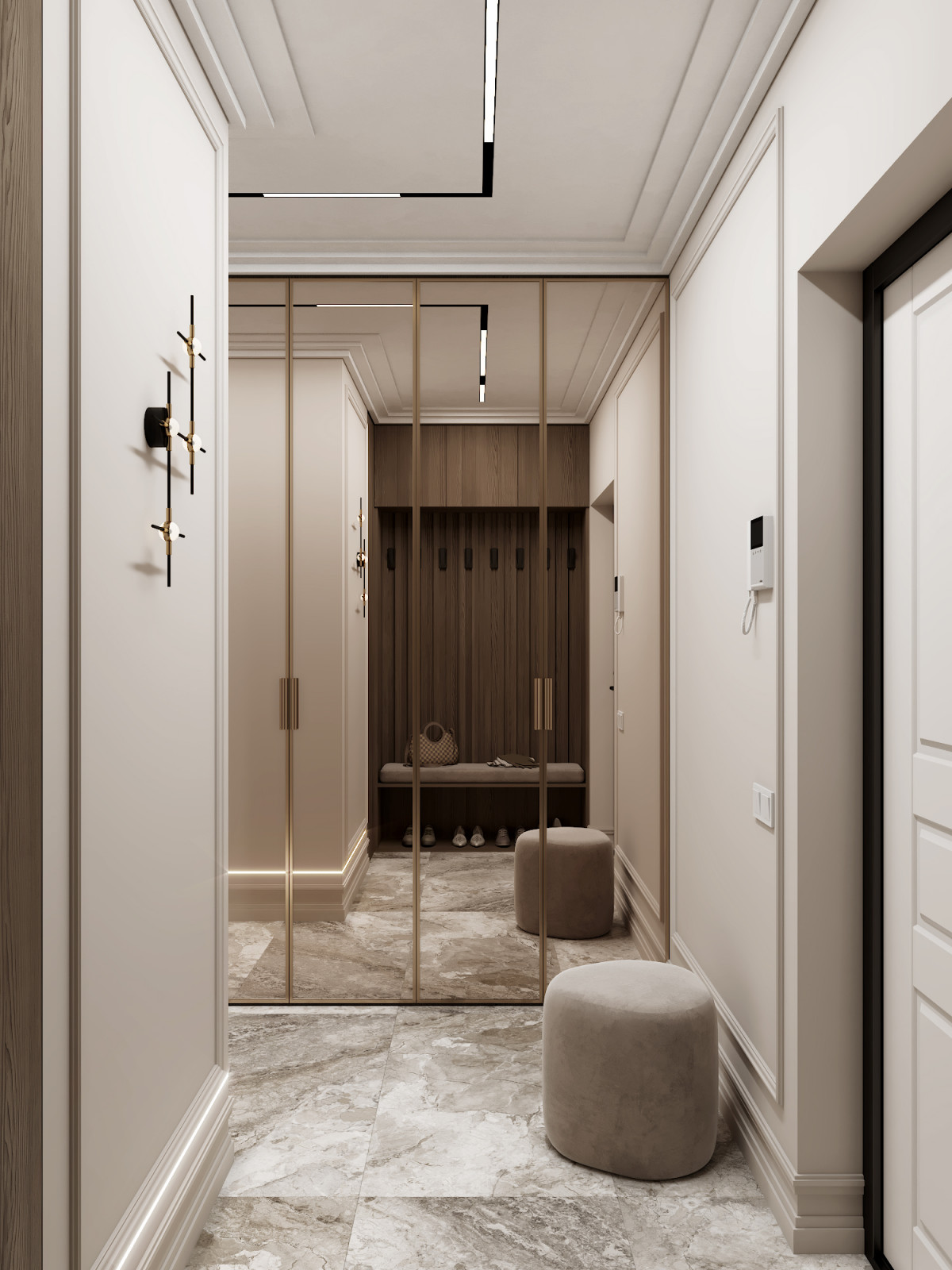 Квартира 80 м2 ЖК "САНСИТИ" Этническая Сказка