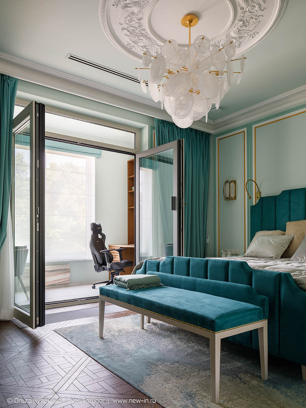 Квартира на Крестовском в стиле современная классика - 125 м²