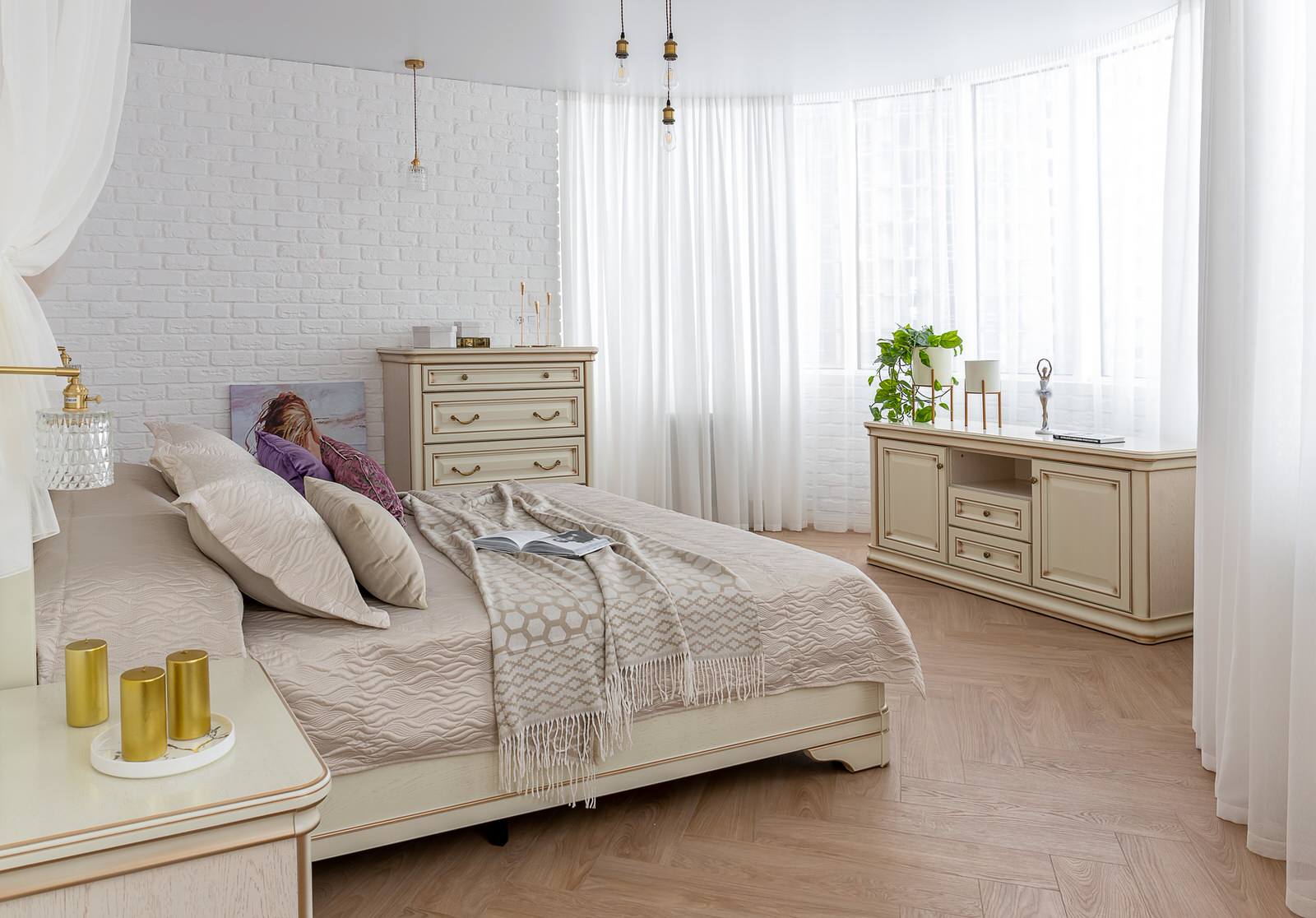 Реализованный дизайн проект квартиры ЖК "Театральный"