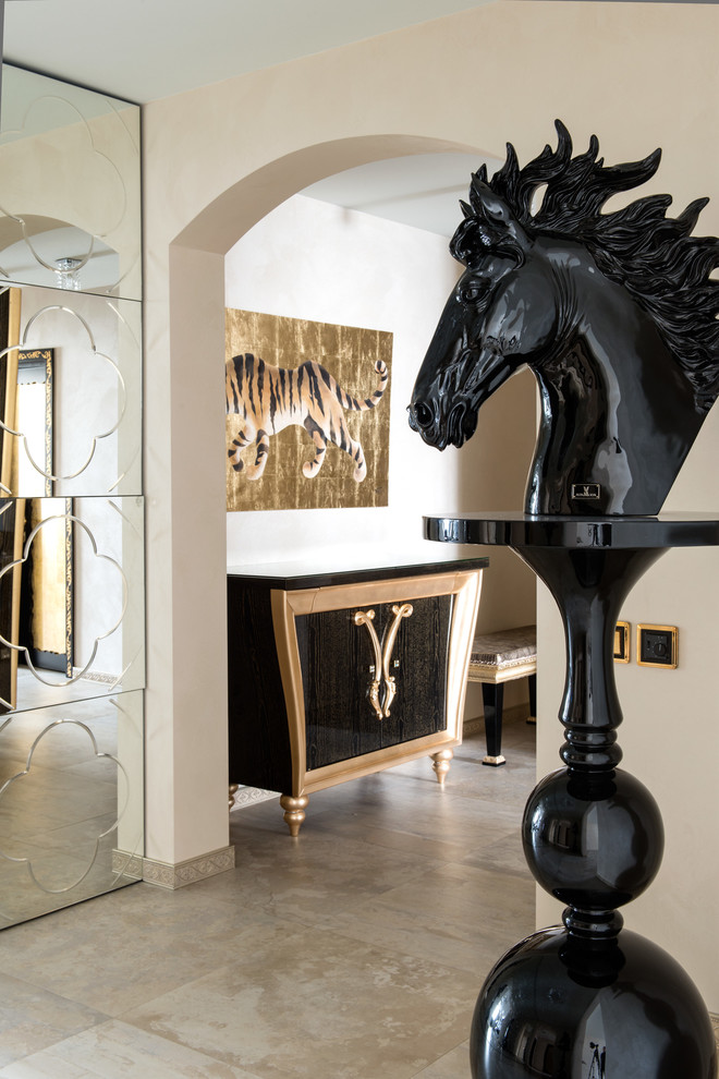 "Ход конём" - квартира в стиле ар-деко 150 м2, г. Люберцы