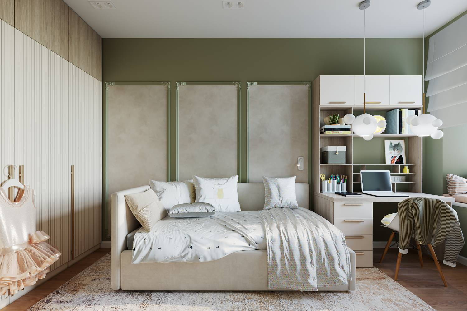 Контрастная квартира в ЖК Столичный