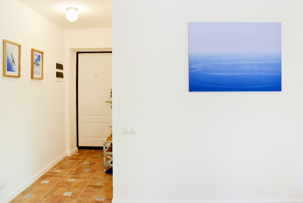 В гостях: Квартира в Москве в духе дома на греческих островах