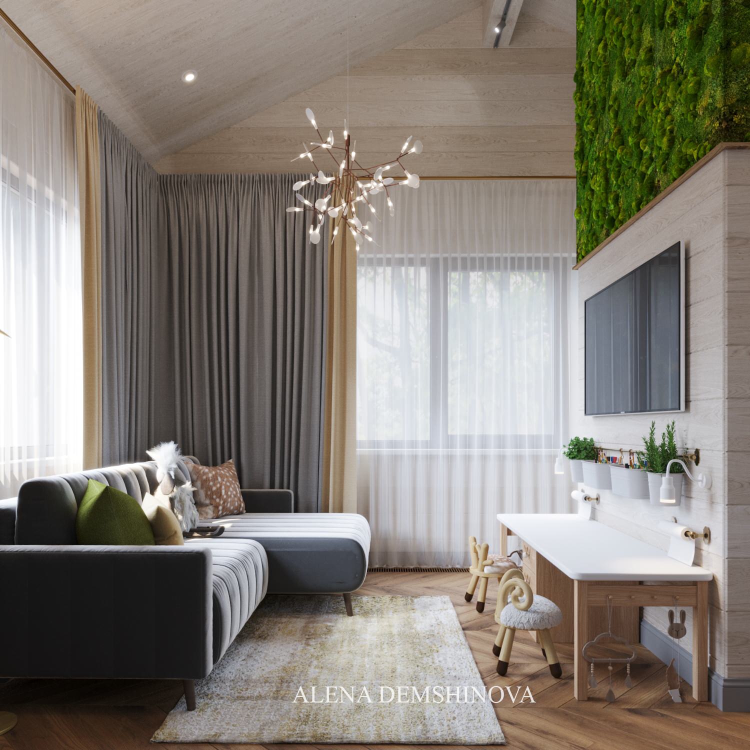 Дом в Пушкинском лесу