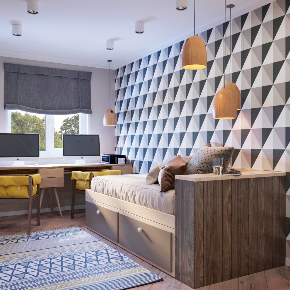 Интерьер детской на Эгершельде, два варианта