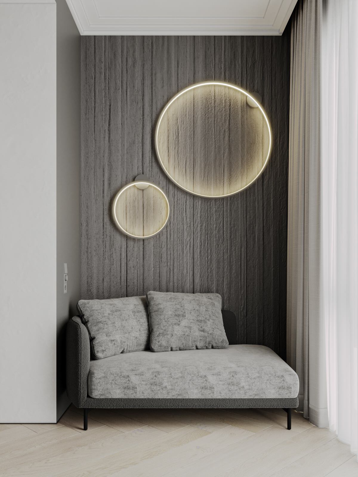 Дизайн-проект квартиры, ЖК Михайловский, Новосибирск