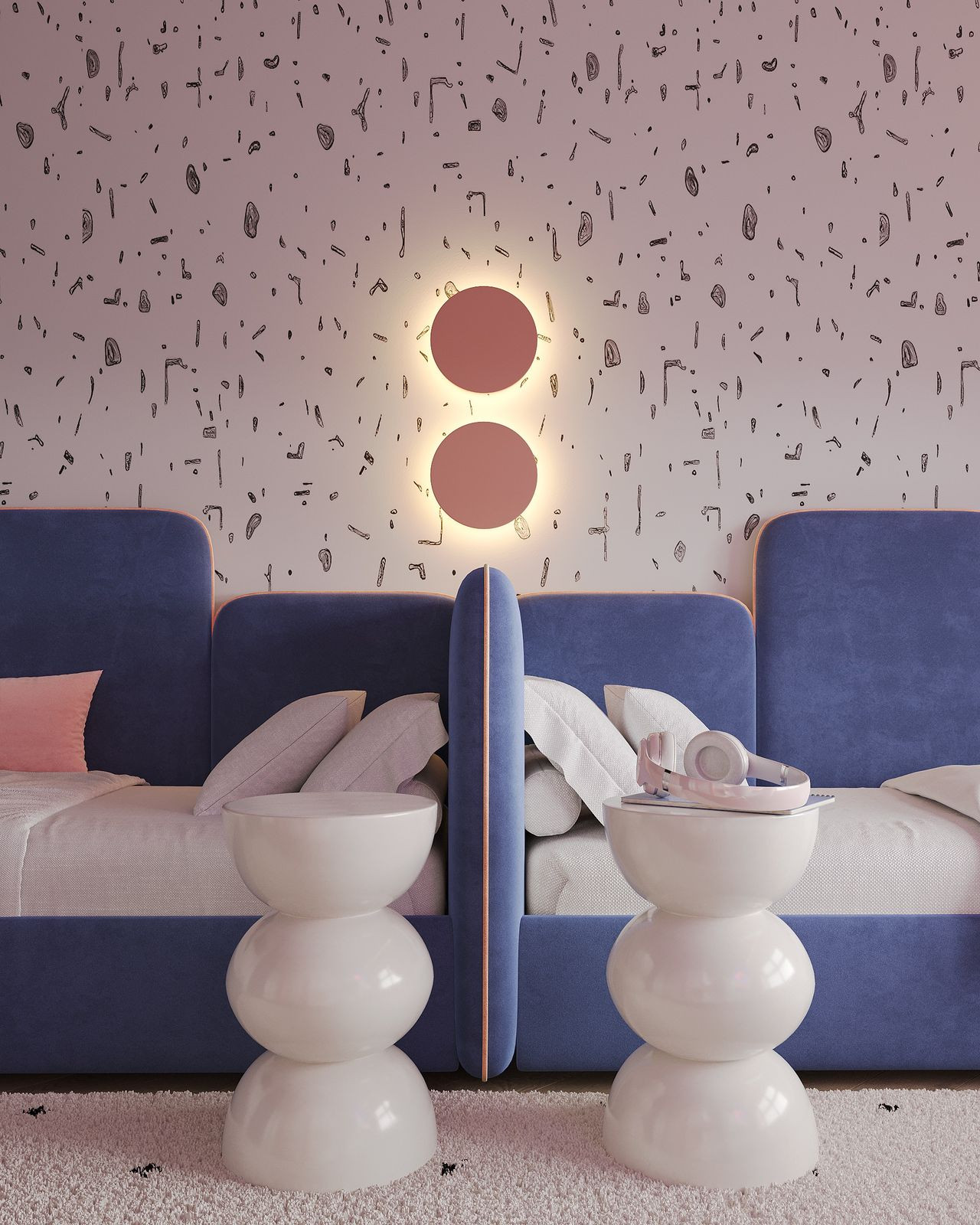 Квартира для семьи с двумя девочками