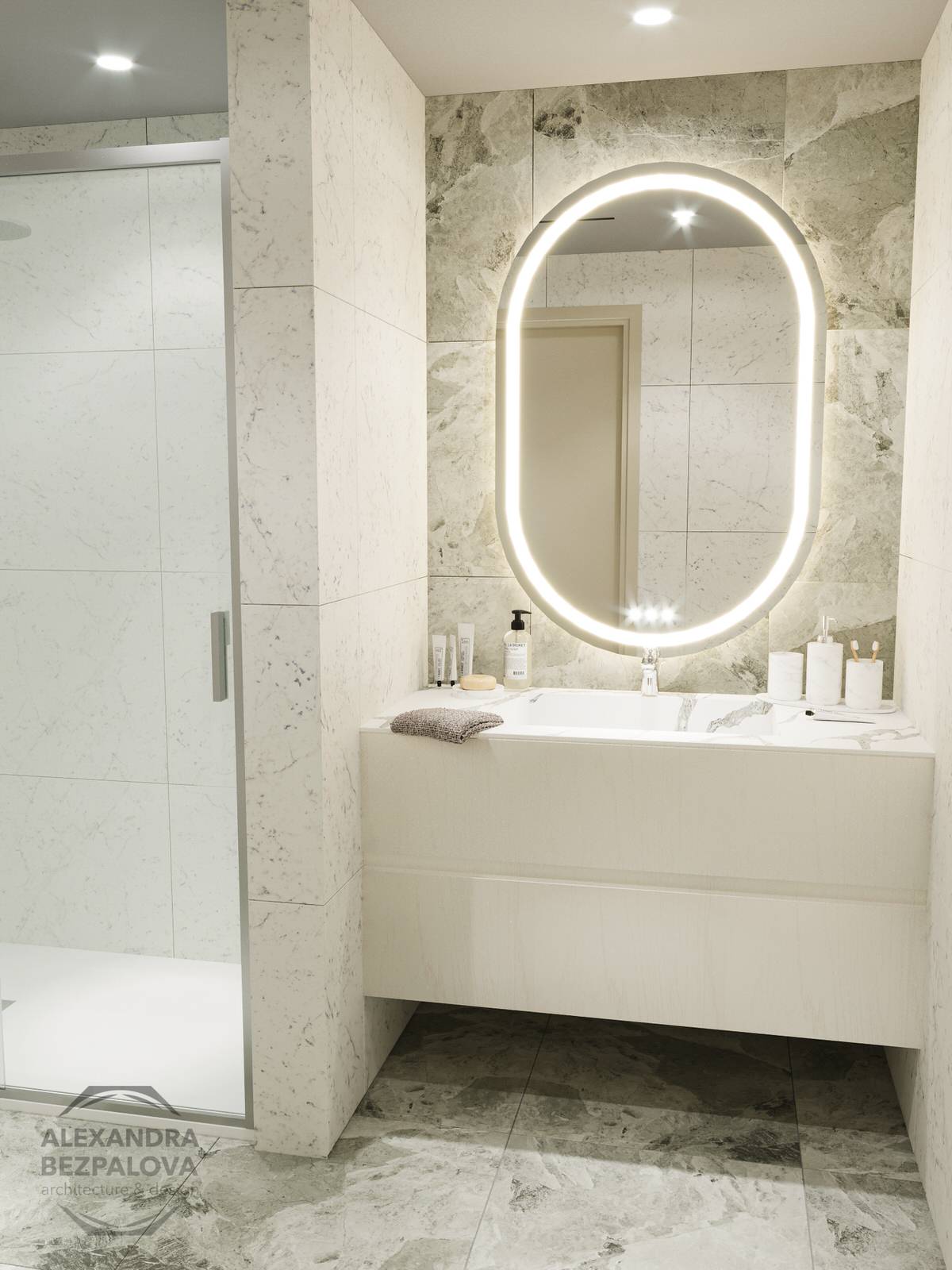 Дизайн проект квартиры на ул. Комсомольская г. Хабаровск