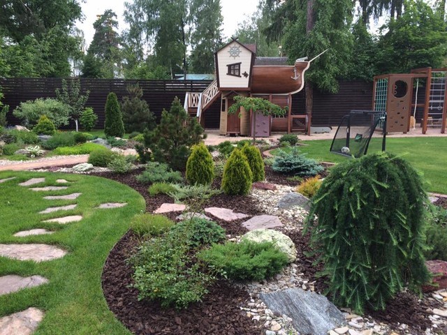 Детский игровой комплекс в г.Пушкино, мкр.Клязьма, коттеджный поселок