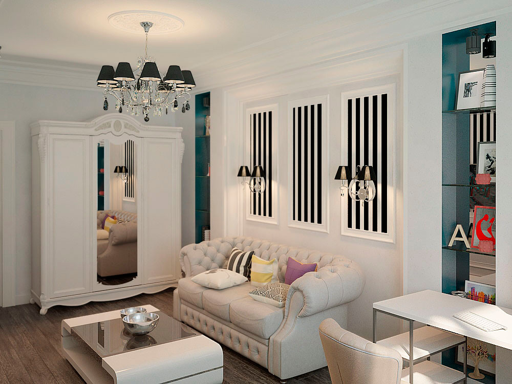 Небольшая бюджетная квартира