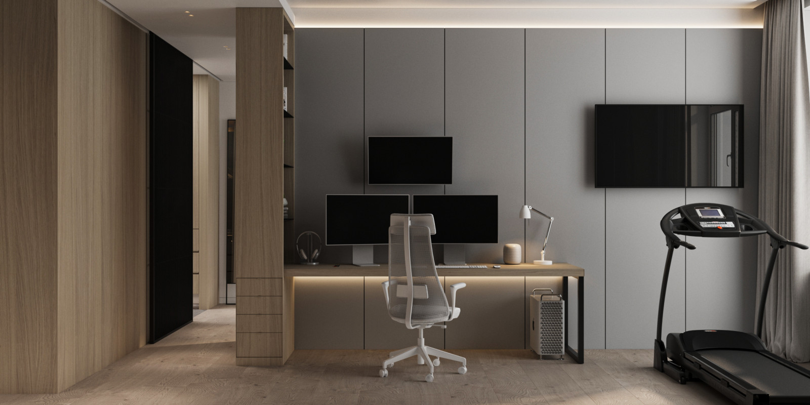 Современный интерьер квартиры для молодого человека