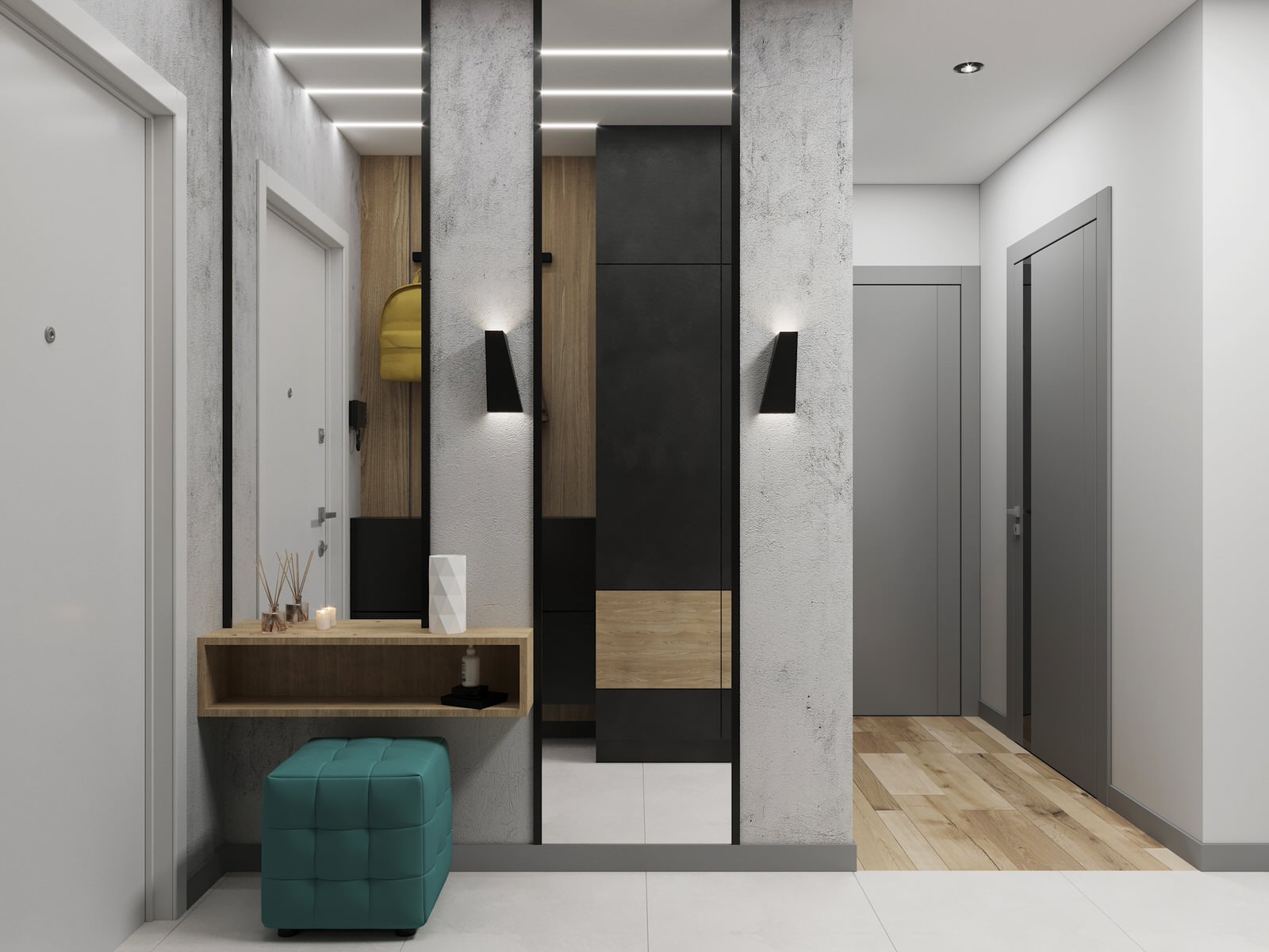 2-комн. квартира для пары в Бабяково, в ЖК Зелёный квартал