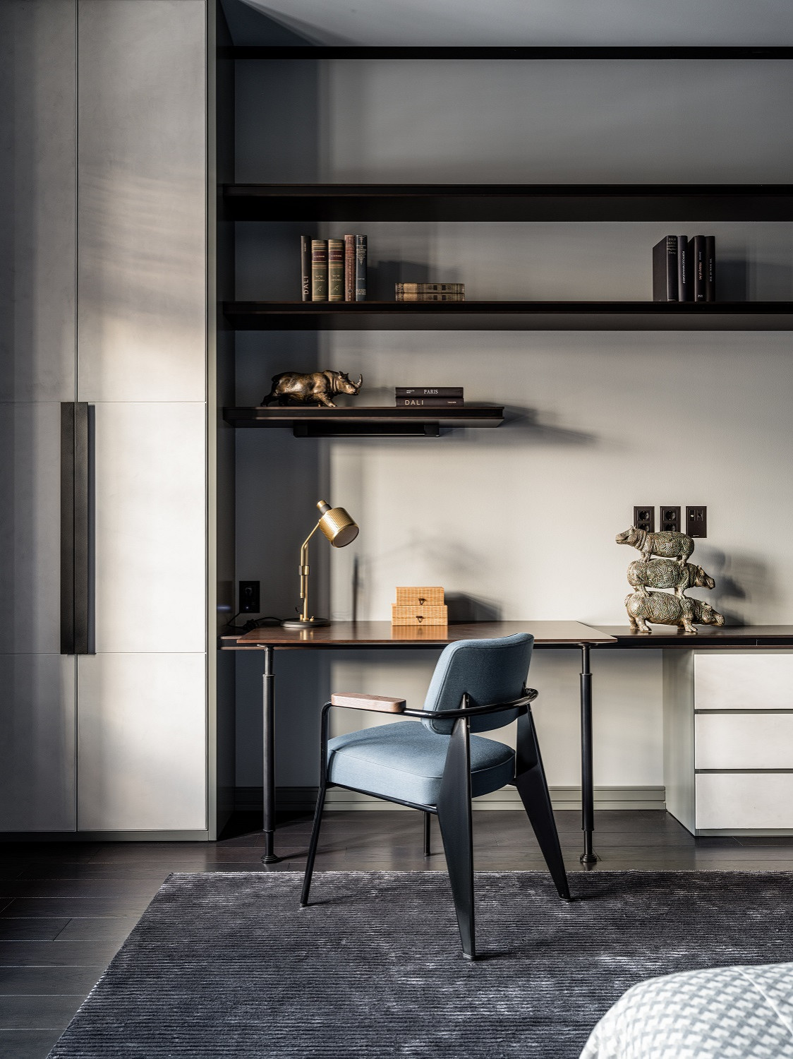 Квартира в стилистике брутализма