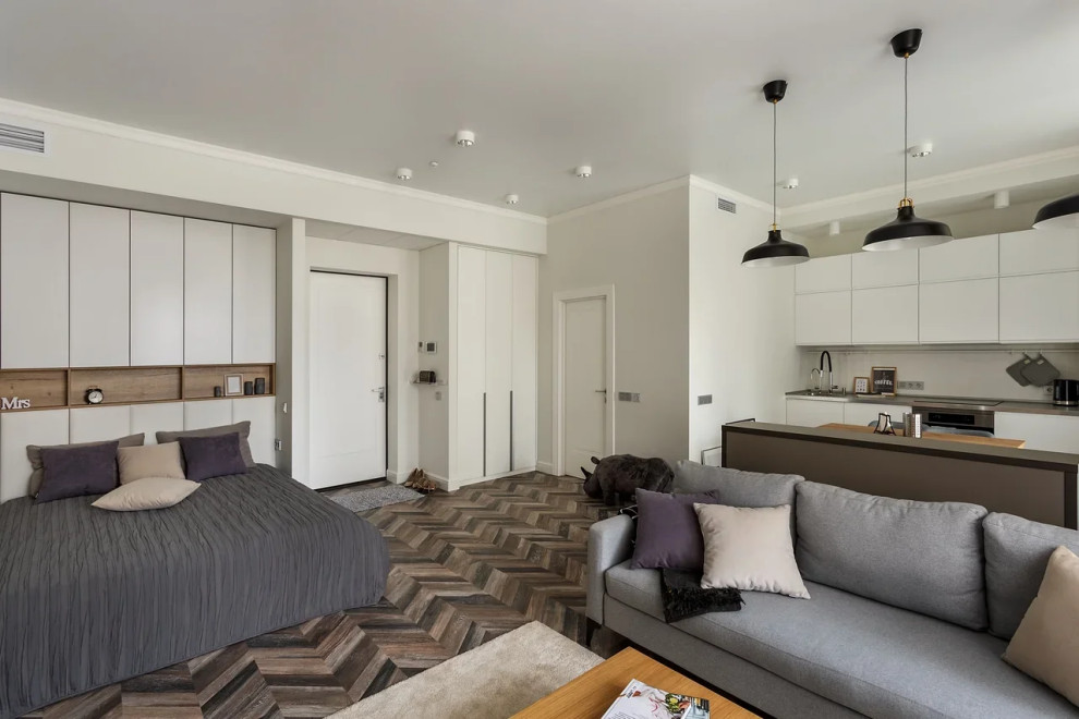 Современный лофт в ЖК Ред Сайд