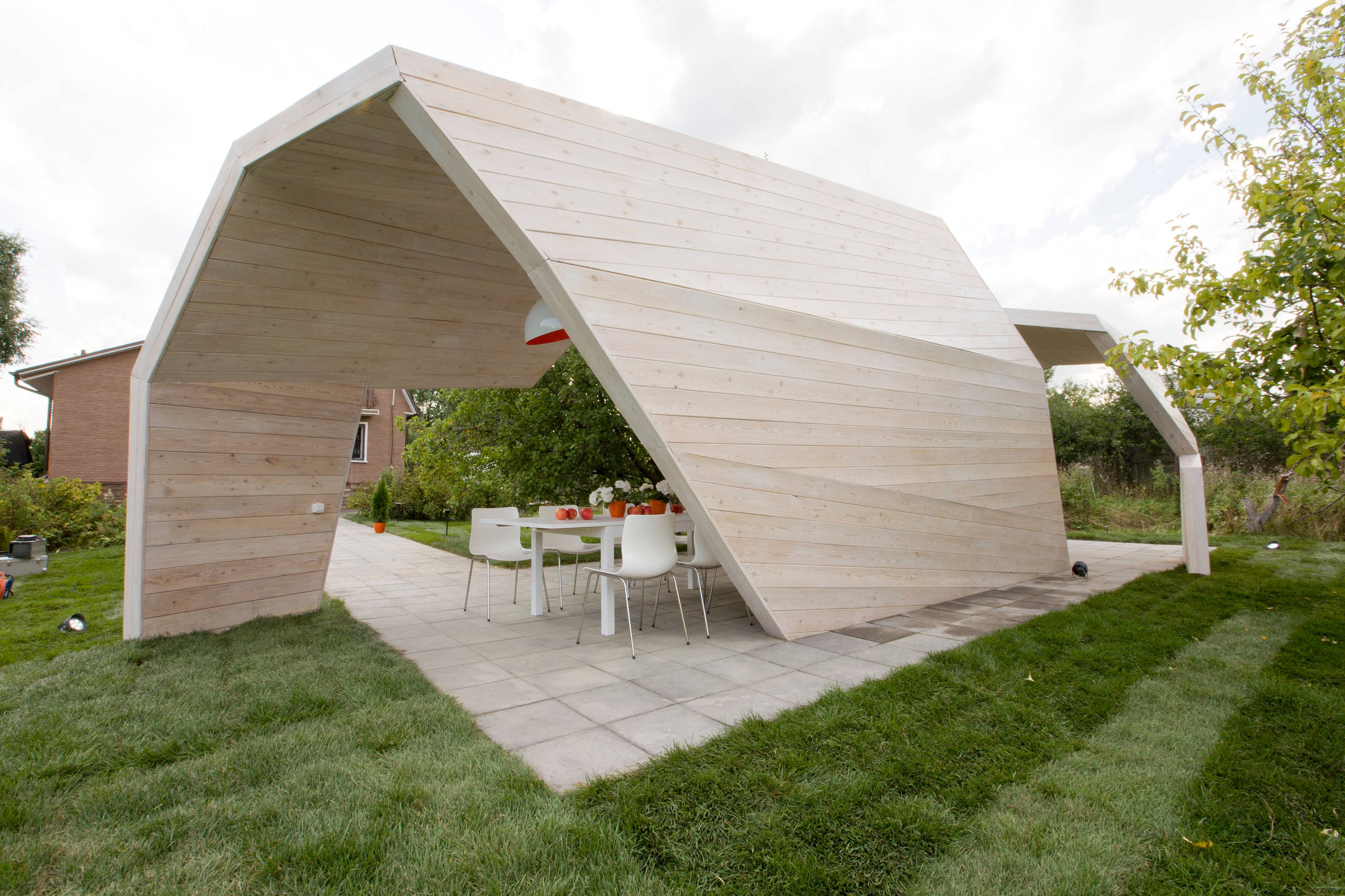 Проект недели: Беседка-волна для капитана