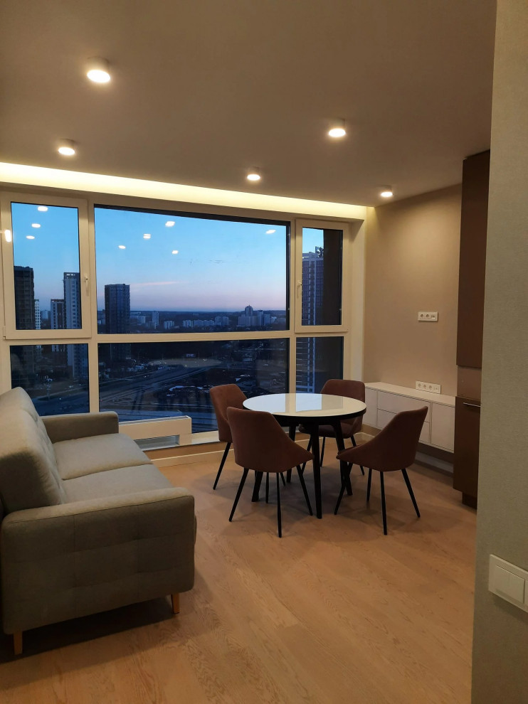 Косметический ремонт в однокомнатной квартире 46 м2