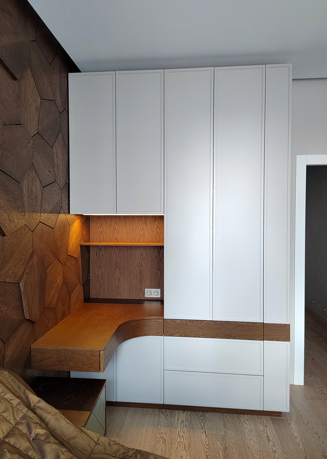 Обложка проекта: Шкаф с рабочим местом