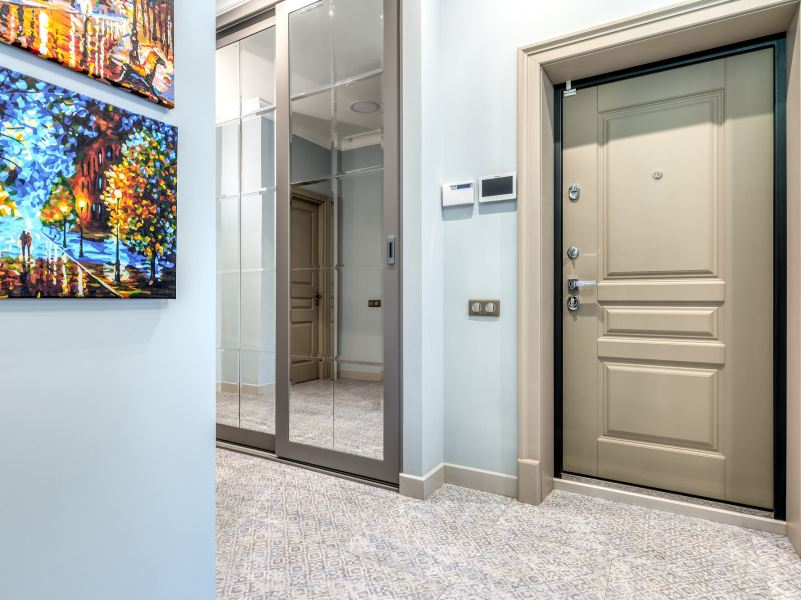 Квартира для большой семьи в стиле современной классике