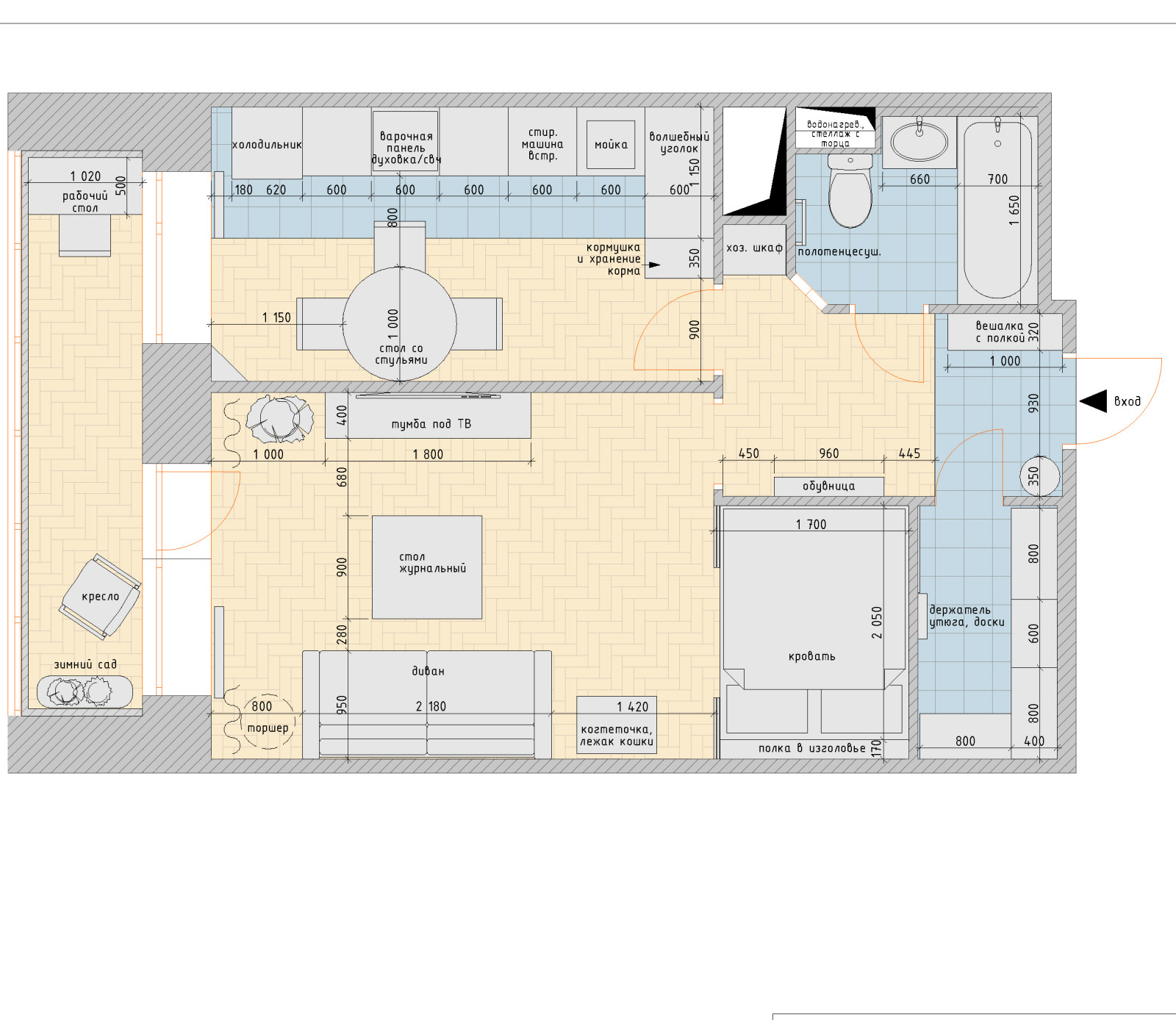 Планировка квартиры