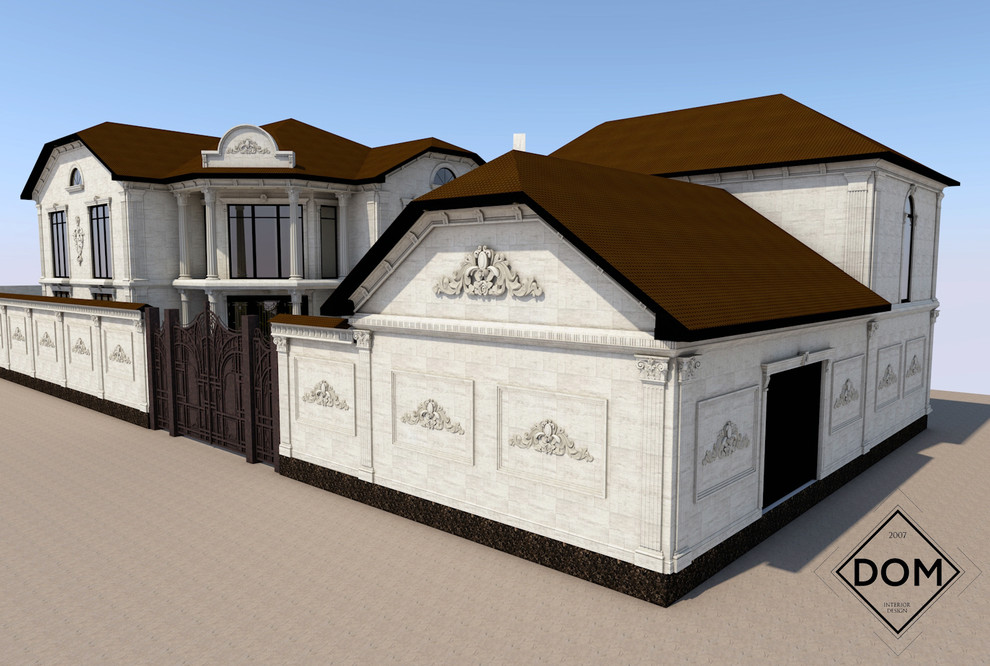 Фасад частного дома