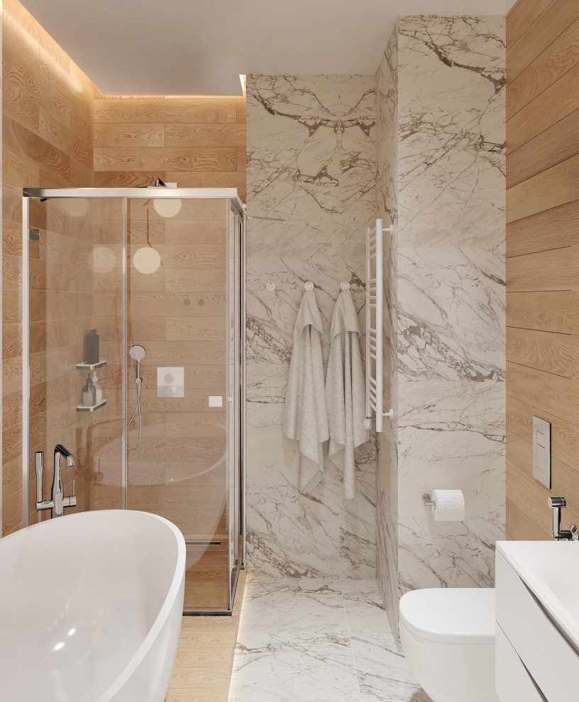 СВЕТЛЫЙ ИНТЕРЬЕР В ЖК ДОНСКОЙ ОЛИМП