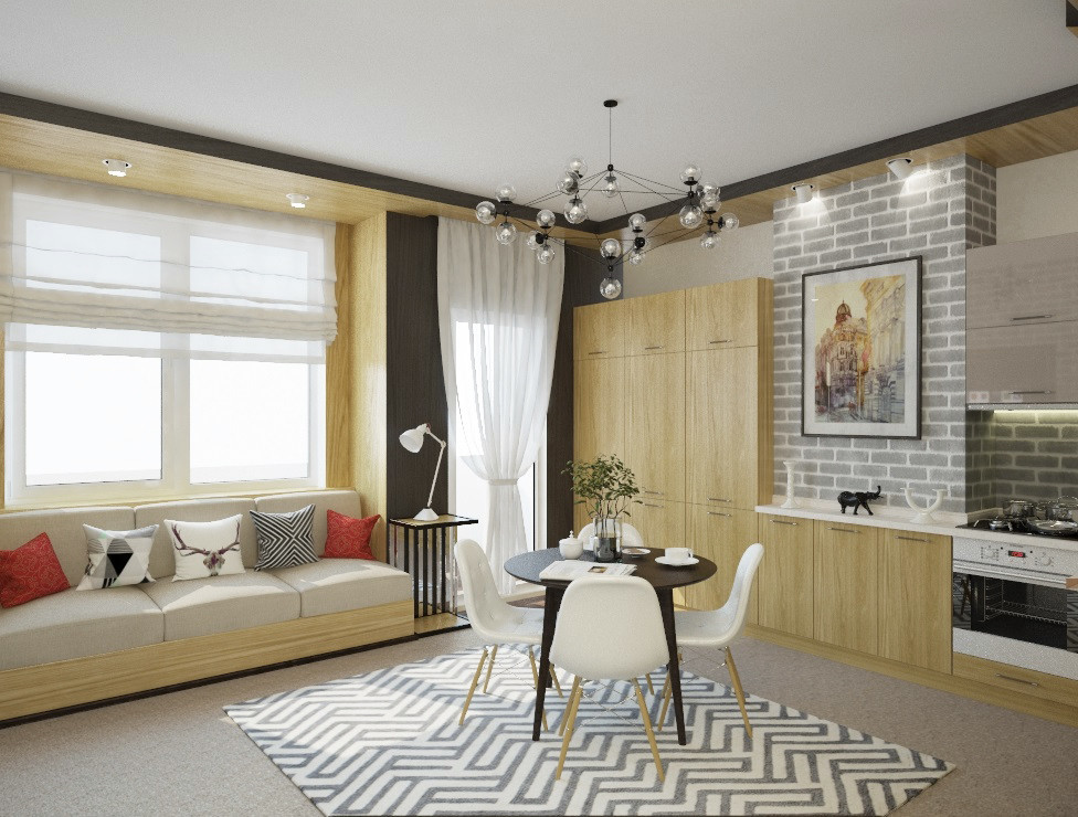 Двухкомнатная квартира.