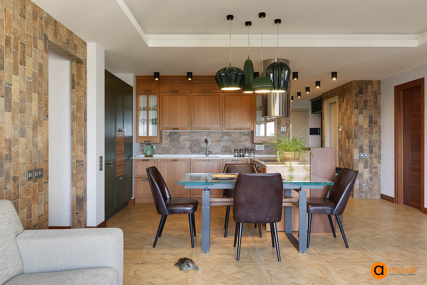 Идеи для дизайна кухни-студии