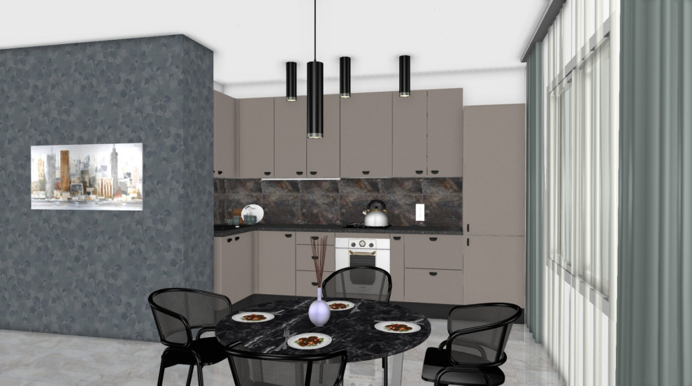 Кухня: вид со стола