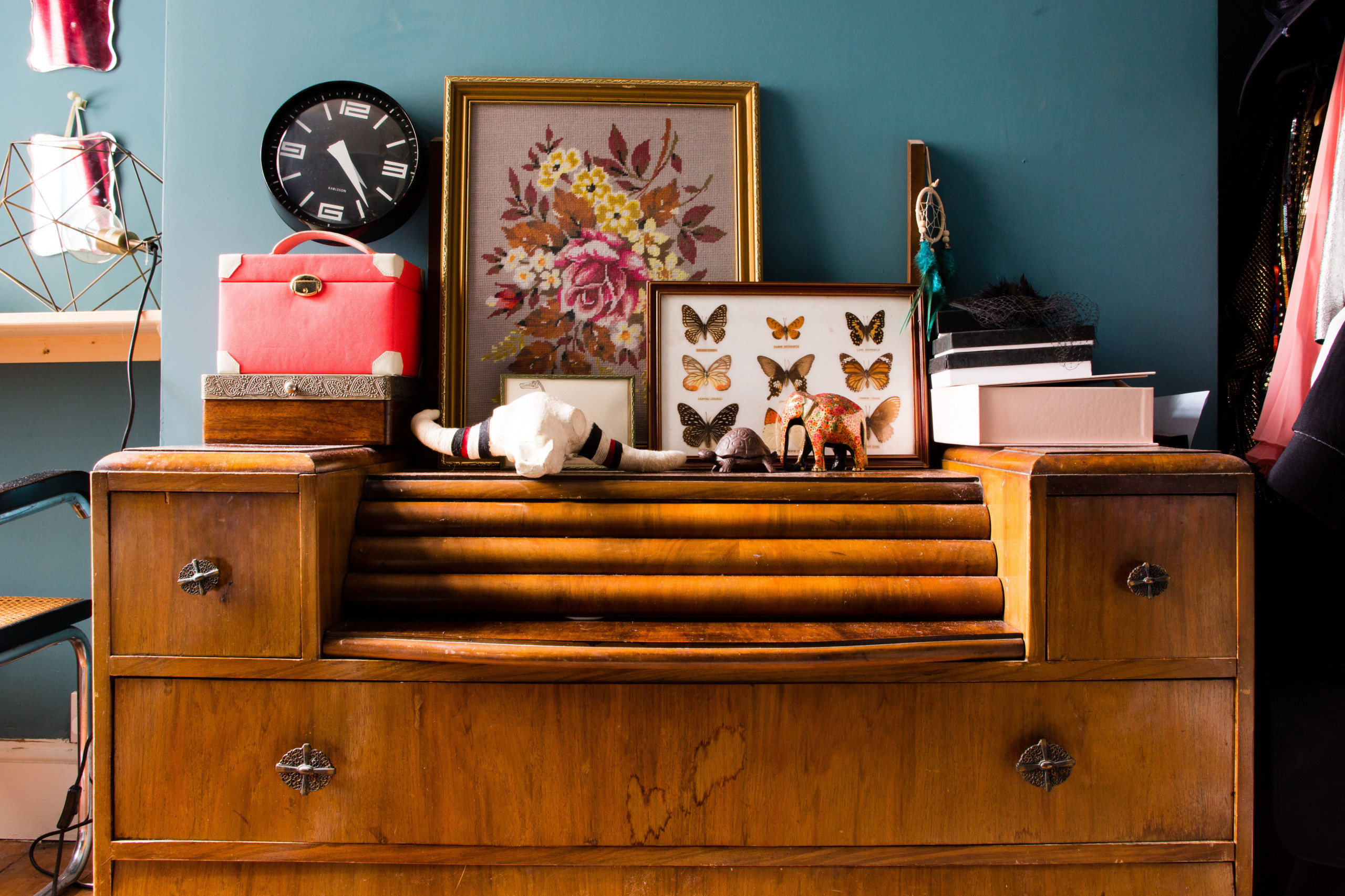 Houzz Британия: Винтаж и Мондриан в лондонской квартире