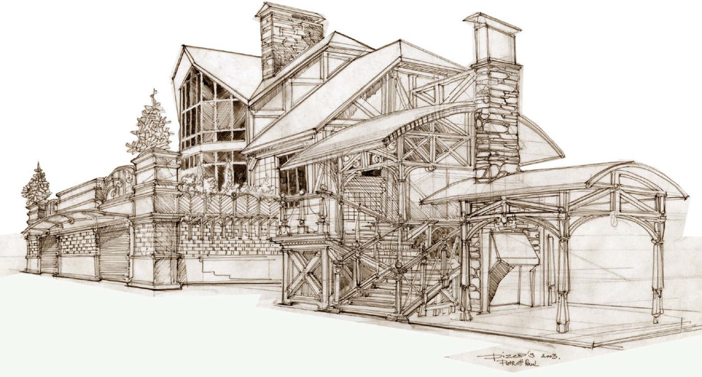 Эскизы - архитектура