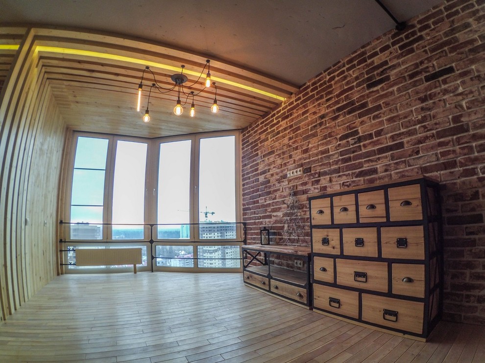 Однокомнатная квартира в стиле лофт